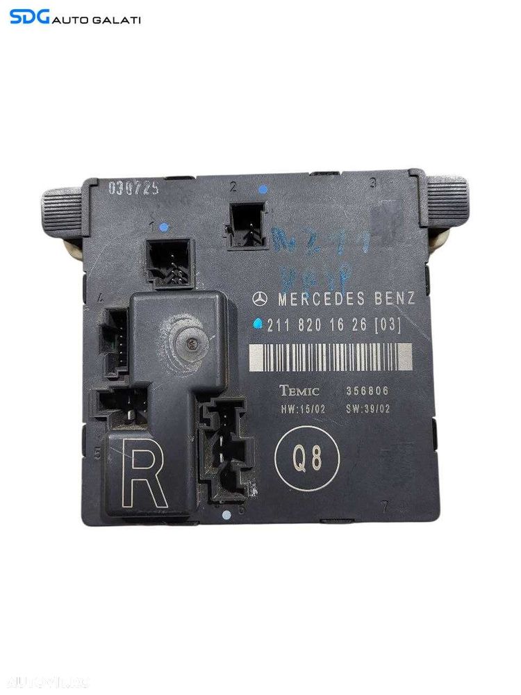 Modul Calculator Confort Control Usa Portiera Dreapta Spate Mercedes Clasa E Class W211 S211 2002 - 2009 Cod 2118201626 [L7157] - 1