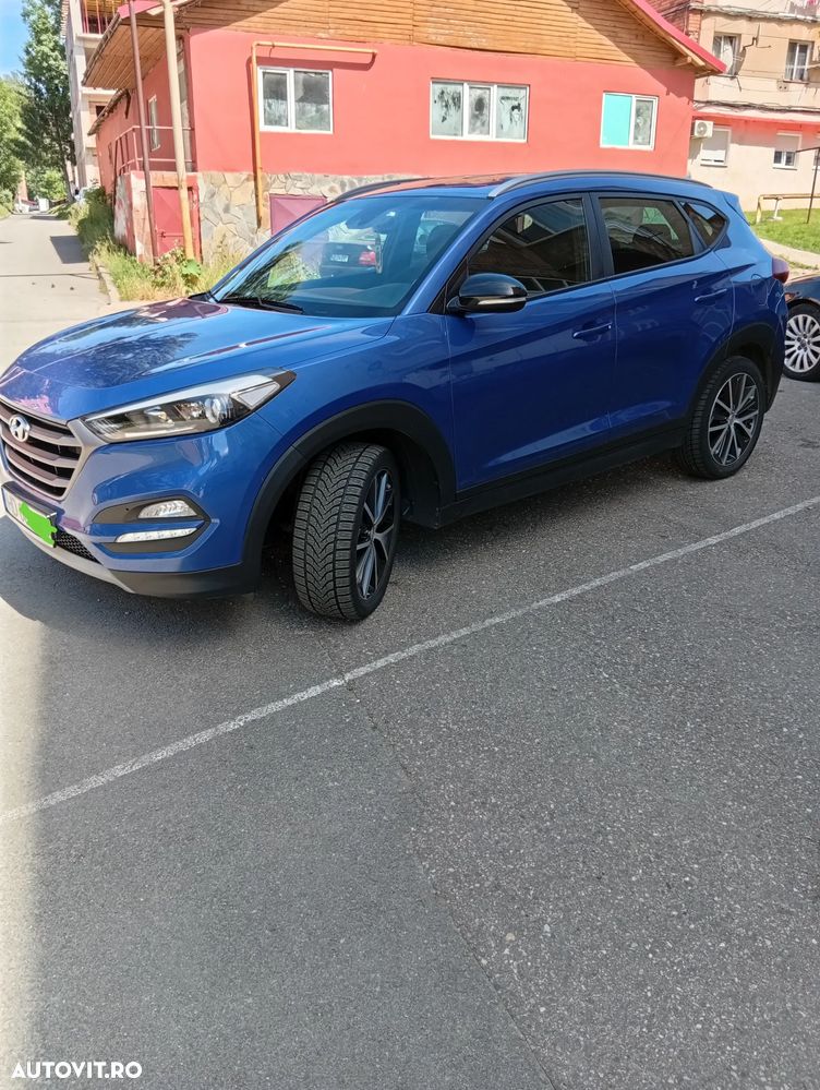 Hyundai Tucson blue 2.0 CRDi 4WD Aut. Premium - 1