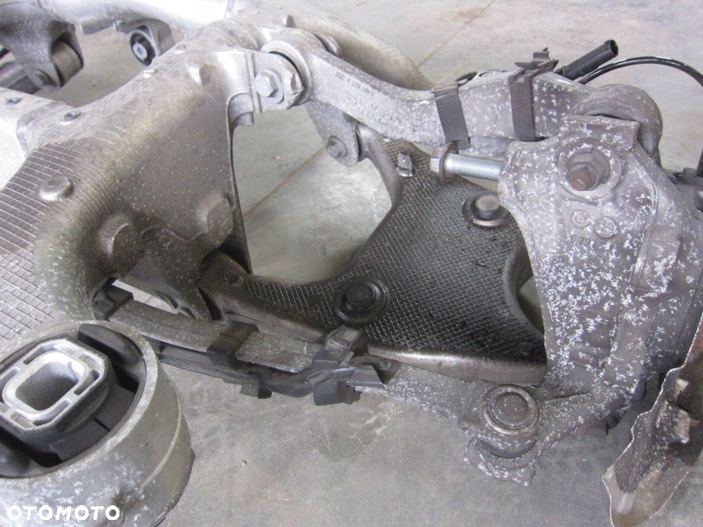 BMW F10 BELKA ZAWIESZENIA TYLNEGO ZWROTNICA KPL - 6