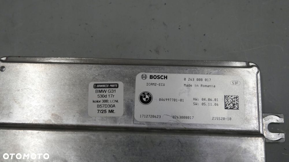 bmw g11 g12 g30 g31 moduł sterownik kamery cofania icam2 6997701 - 4