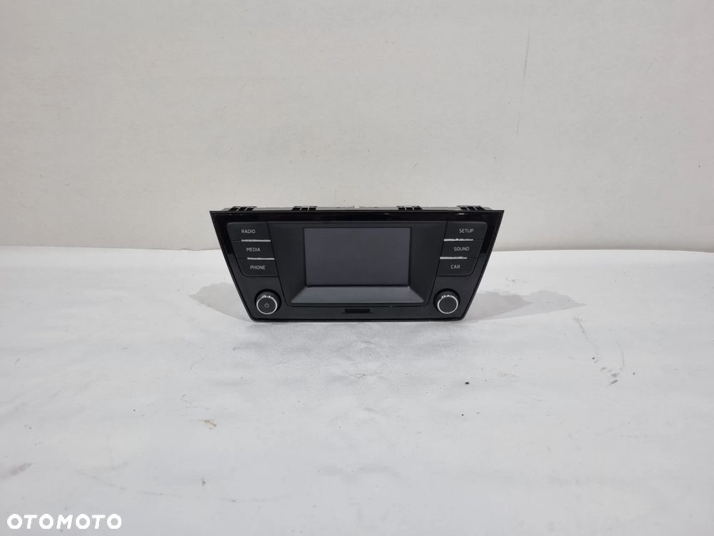 SKODA FABIA III RADIO WYŚWIETLACZ 6V0035871B - 1