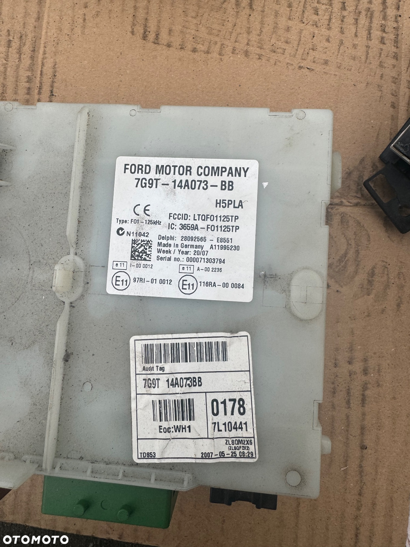 Ford galaxy 2 moduł sterownik bsi  przełącznik manetka świateł ramiona wycieraczek silniczek wycieraczek moduł poduszki poduszek kierownica pompa wspomagania licznik radio - 9
