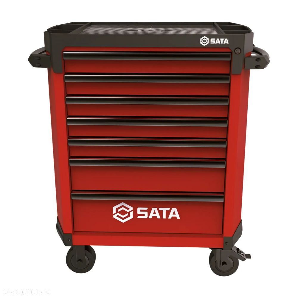 Sata Wózek Warsztatowy Szafka Narzędziowa 7 Szuflad z Wyposażeniem 368el. - 4