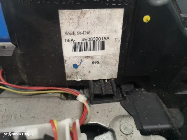 FECHADURA da porta traseira esquerda originais completa para Audi A8 d3 4e0 2003+ - 7