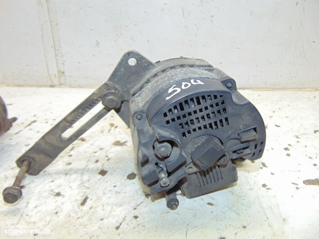 Peugeot 504 motor arranque/Alternador - 2