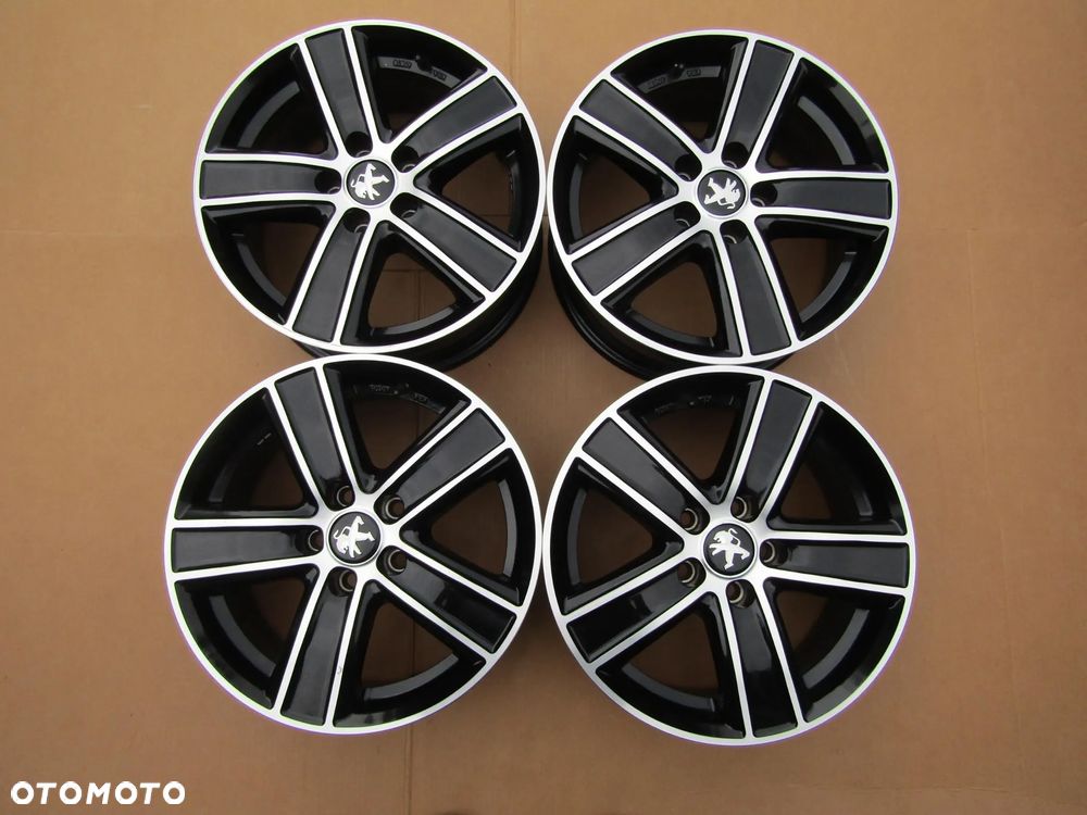 4x Felgi Aluminiowe 16 Citroen Jumpy IV Berlingo III C4 II Picasso Peugeot Expert Partner III Rifter 407 308 508 Toyota Proace 7 j 5x108 ET37 WZMACNIANE - 5