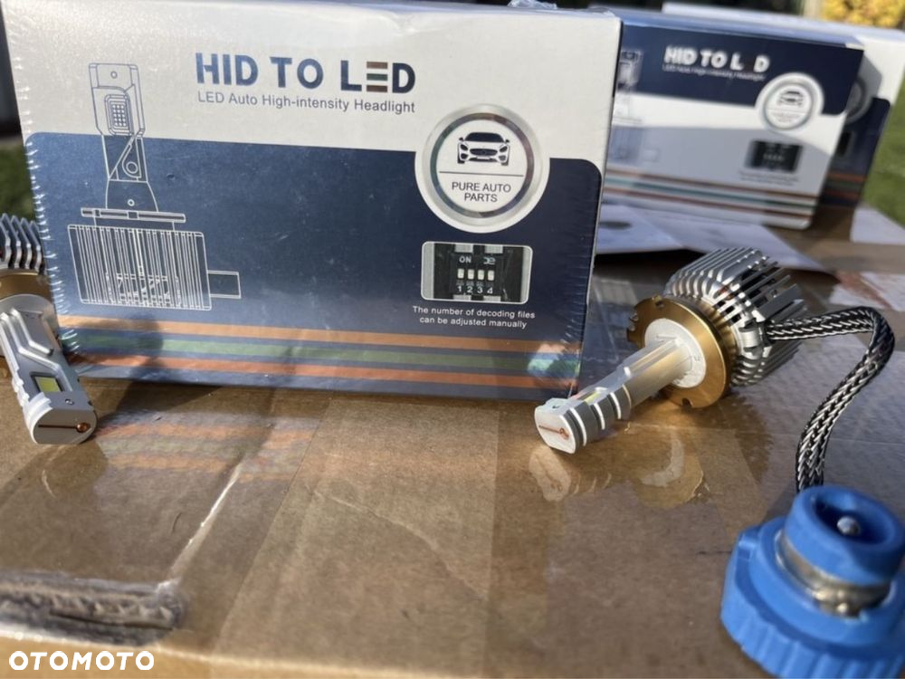 Żarówki Led Hid to Led D4S/R 35W 8000lm kolor 6000K włącznik Canbus - 2