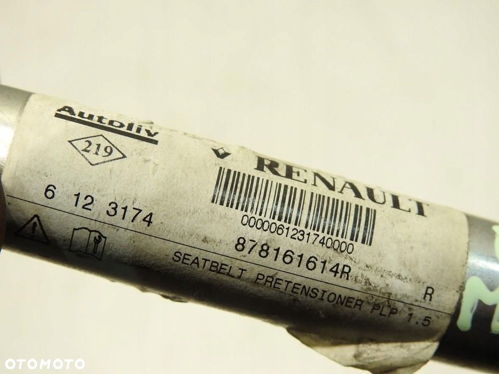 NAPINACZ PASA BEZPIECZEŃSTWA PRAWY PRZÓD RENAULT MEGANE IV 878161614R - 5