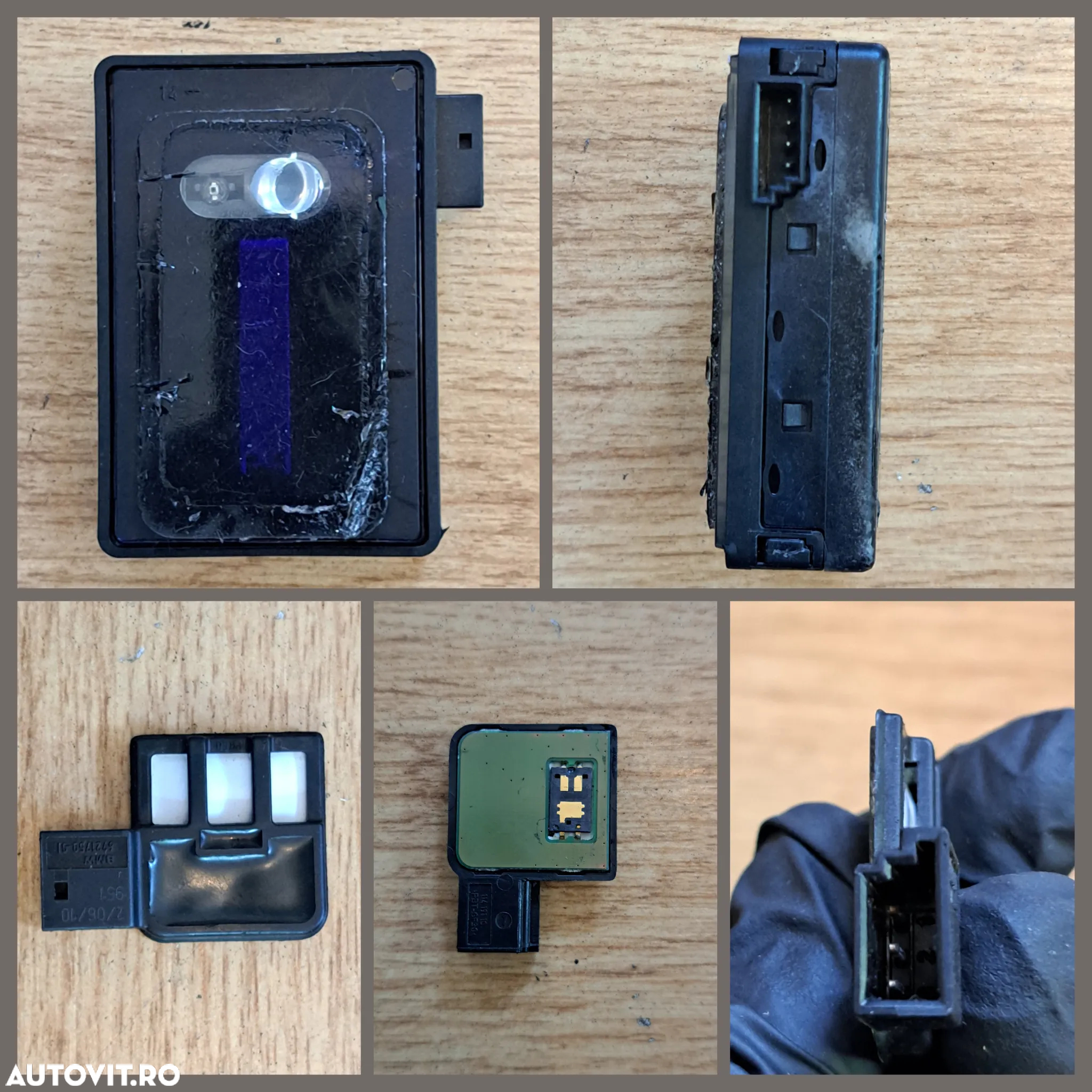 BMW seria 3 E90 volan sport pachet M SZL panou butoane geamuri oglinzi electrice butoane control clima Set Kit Pornire senzor ploaie condens buton start stop modul FRM II - 7