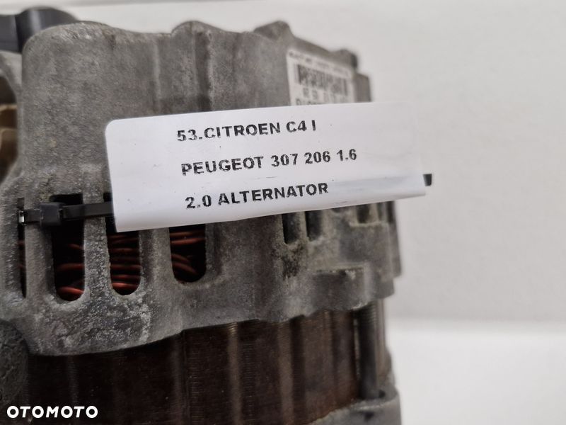 CITROEN C4 I 1 307 1.4 B ALTERNATOR 9640088080 - 6