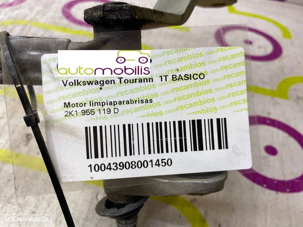 Limpa Vidros VW TOURAN / VW CADDY IV Ref. 2K1955119D - MO. 340039 - 4