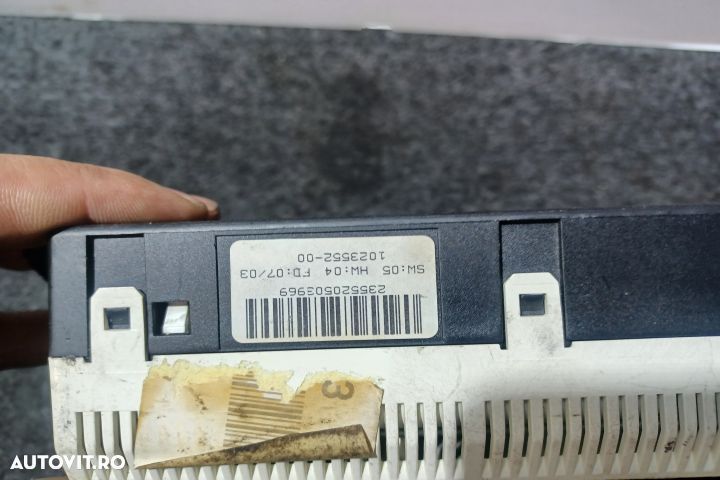 Display bord 24461517 317099190 1023552-00 Opel Astra G [1998 - 2009] - 5