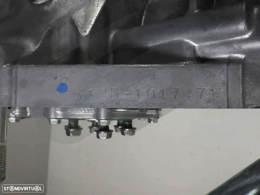 Motor Suzuki Splash 1.2 16V 63KW Ref: K12B - 6