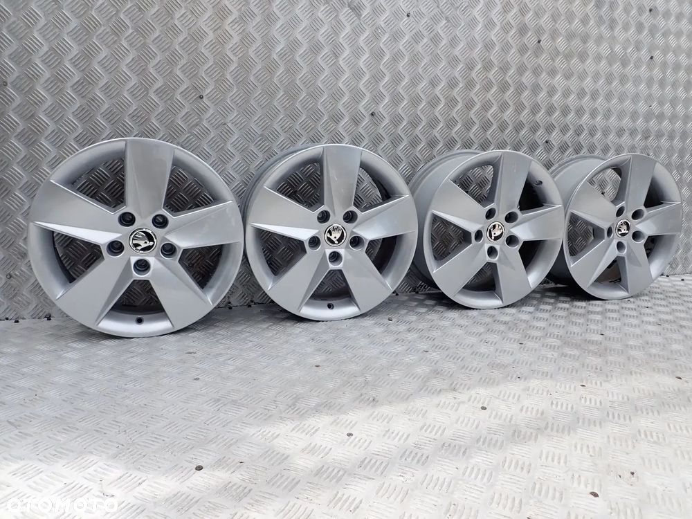FELGI ALUMINIOWE SKODA OCTAVIA III 6.5Jx16 ET46 5X112 5E0601025H - 1