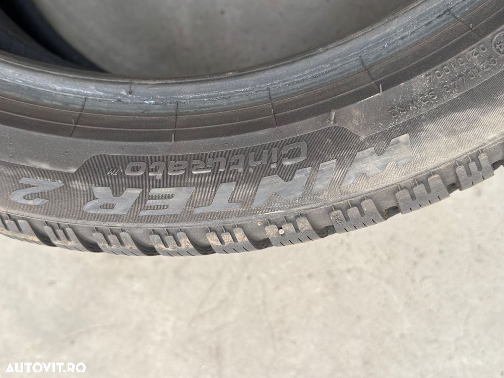 Vând 2 anvelope 195/55/20 Pirelli de iarnă ca noi - 6