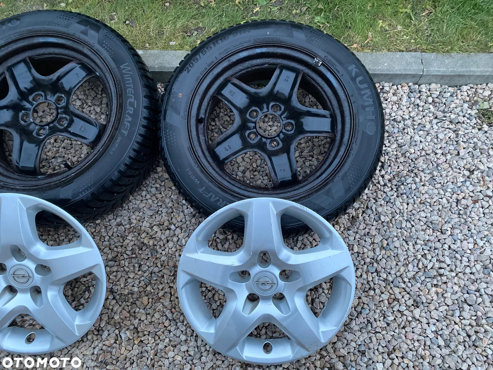 Opel Astra H Zafira Felgi strukturalne z oponami Koła 16" 5X110 6,5Jx16H2 ET39 - 6