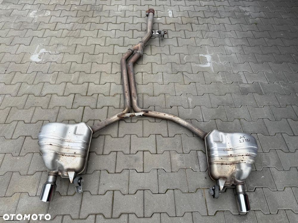 AUDI A5 8T COUPE S-LINE 2.7 TDI 07-16 WYDECH TŁUMIKI 8K0253611R 8K0253611Q