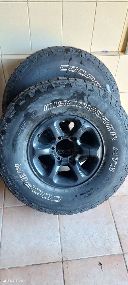 Vand jante si anvelope Mitsubishi Pajero sau Nissan Patrol - 5