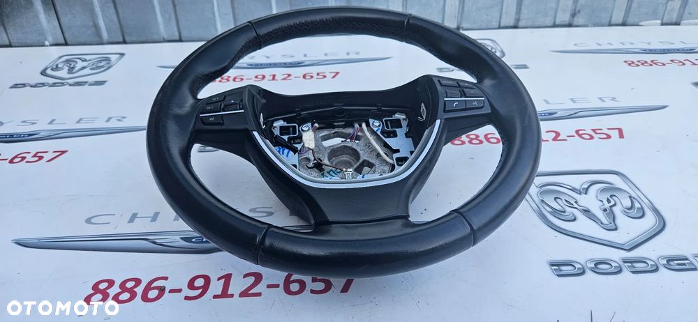 BMW 7 F01 F02 Kierownica Multifunkcja Skóra Ładna Oryginał - 3
