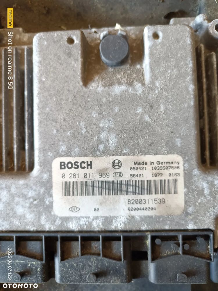 ECU RENAULT LAGUNA II 1.9DCI 8200311539 0281011969 - 1