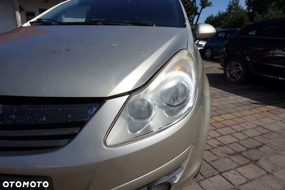 MASKA ZDERZAK BŁOTNIKI LAMPY CORSA D IV Z40M  OPEL 2006-2011 ZŁOTY PRZÓD KOMPLETNY - 32