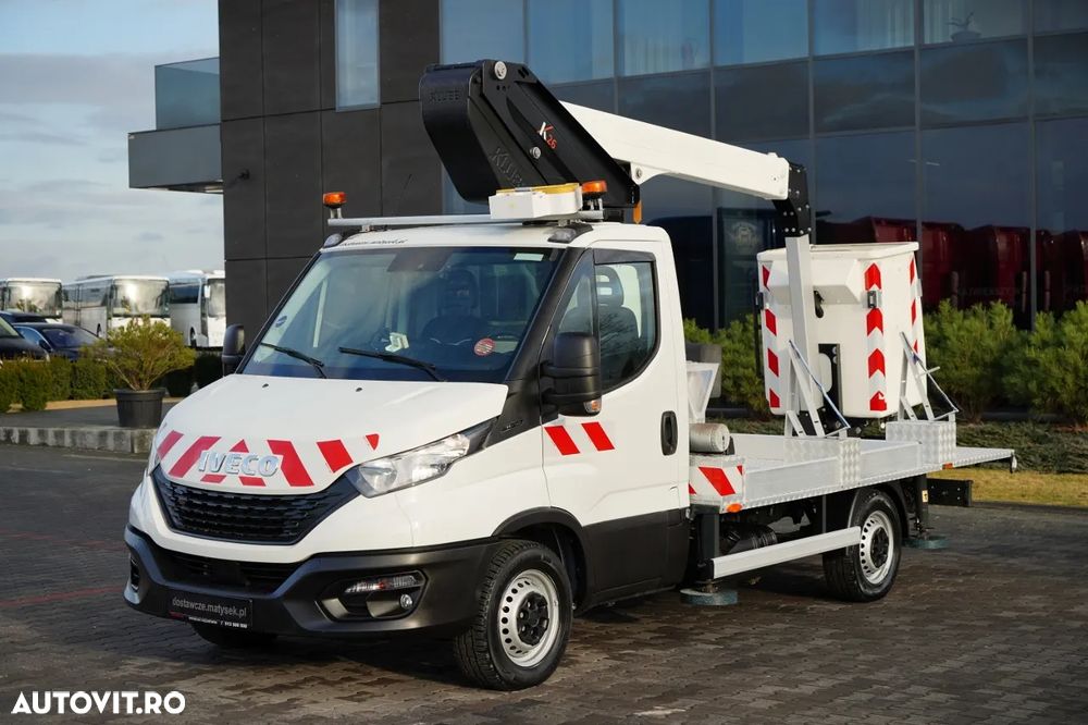 Iveco DAILY 35-140 / AERIAL / KLUBB K26 BASIC LIFT / 4 STABILIZATOARE / MANUAL / 2020 R - 8