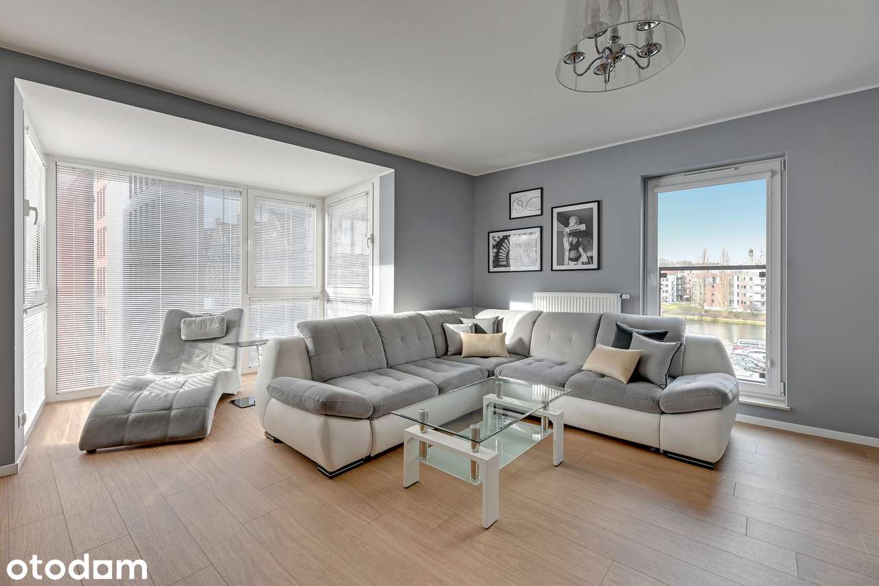 Ekskluzywny apartament 3-pokojowy | Chmielna Park | Wyspa Spichrzów