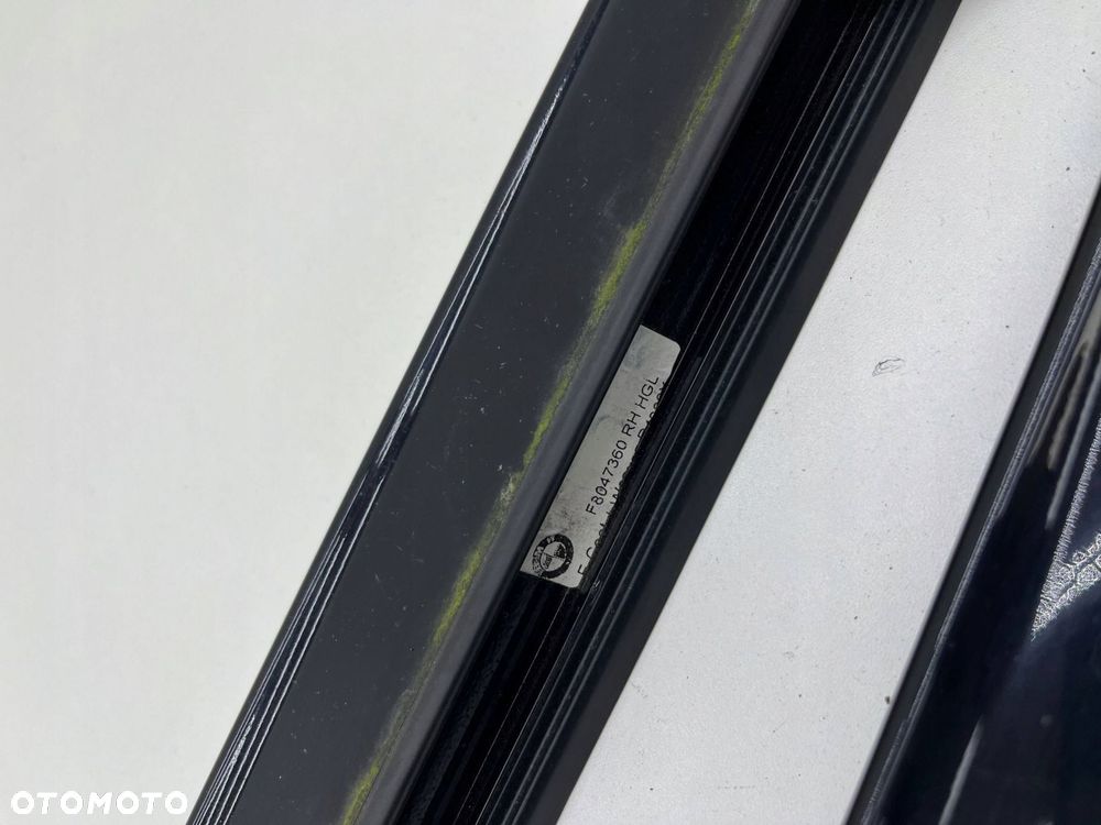 BMW X3 F25 RELINGI DACHOWE CZARNY POŁYSK KOMPLET 8047359 8047360 - 11