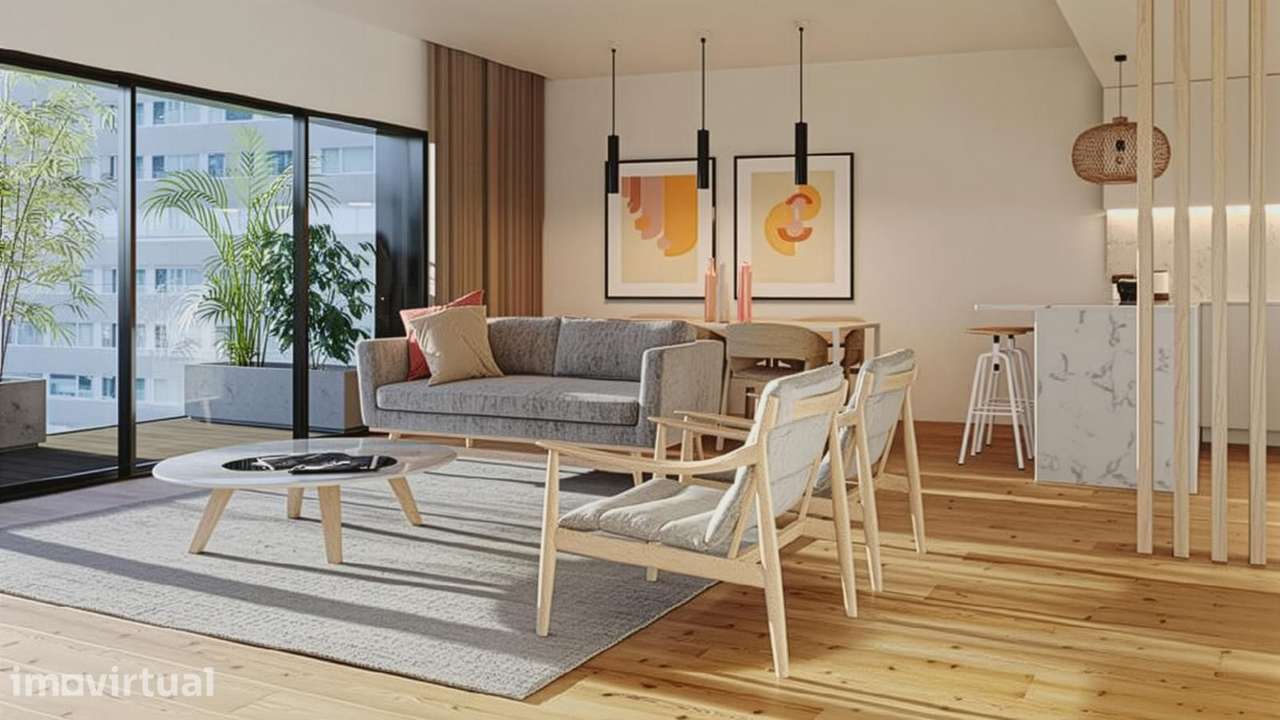 Apartamento T1 no Casa Amarela, Marquês de Pombal, Lisboa - Grande imagem: 2/6