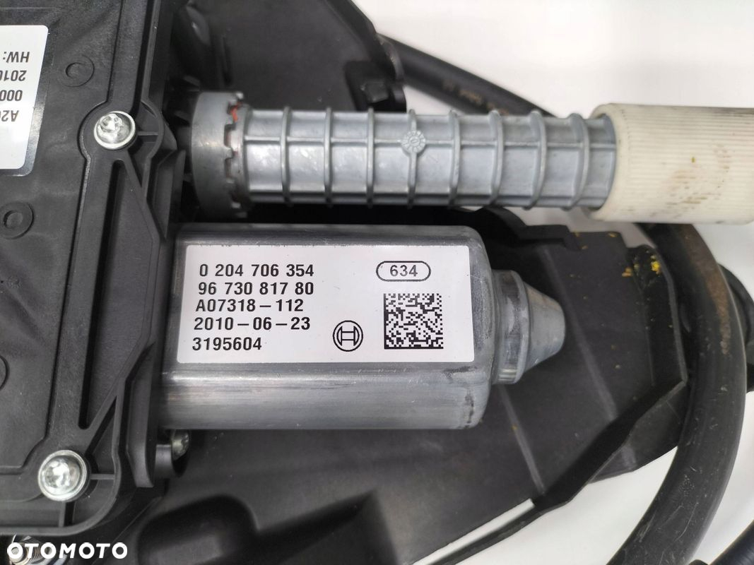 HAMULEC RĘCZNY ELEKTRYCZNY CITROEN C4 PICASSO I 9673081780 A2C53379974 - 6