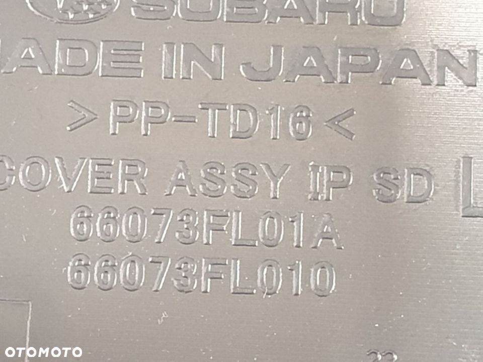 SUBARU FORESTER V 19 22r Osłony Zaślepki Deski 2.0 e BOXER - 11