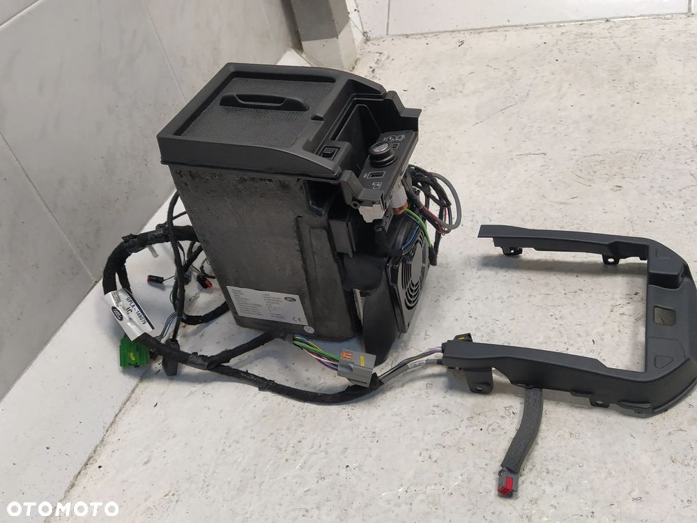 RANGE ROVER SPORT L494 VOGUE L405 LODÓWKA KONSOLI CENTRALNEJ ŚRODKOWEJ AUX USB ŁADOWARKA 12V KOMPLETNE ORYGINAŁ - 4