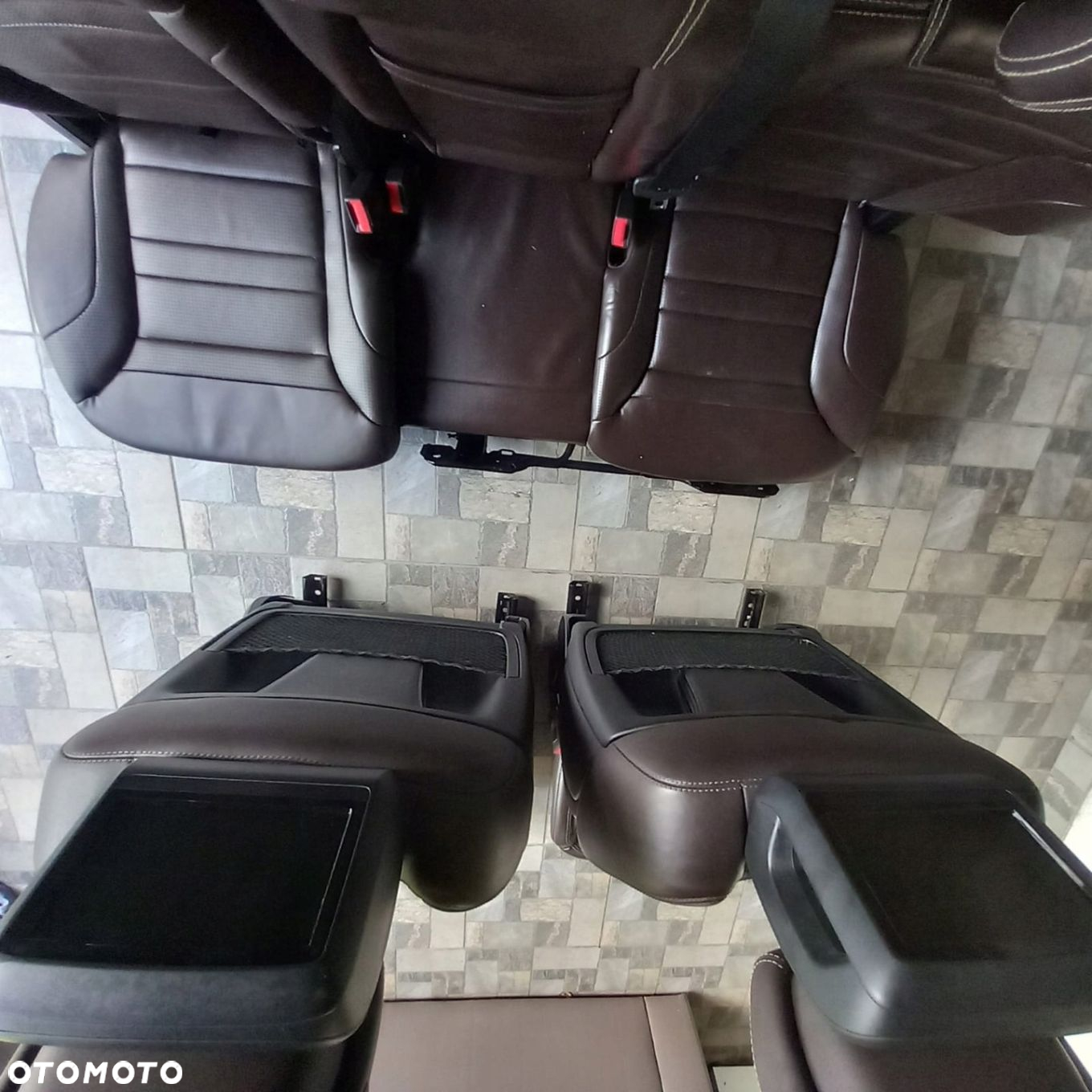 Fotel Fotele Kanapa wnętrze Mercedes GLS X166 AMG 7 MIEJSC MONITORY 15-19R - 4