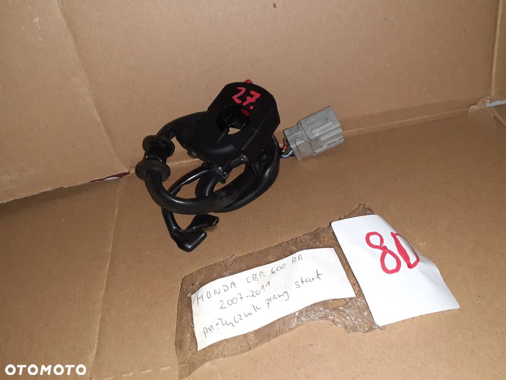 HONDA CBR 600 RR 2007 - 2011 PRZEŁĄCZNIK PRAWY STARTER - 1