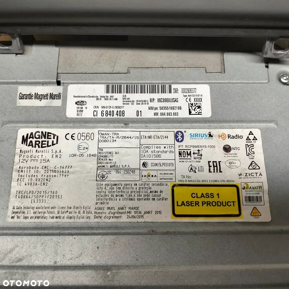 BMW 2 F45 MONITOR NAWIGACJA RADIO - 5