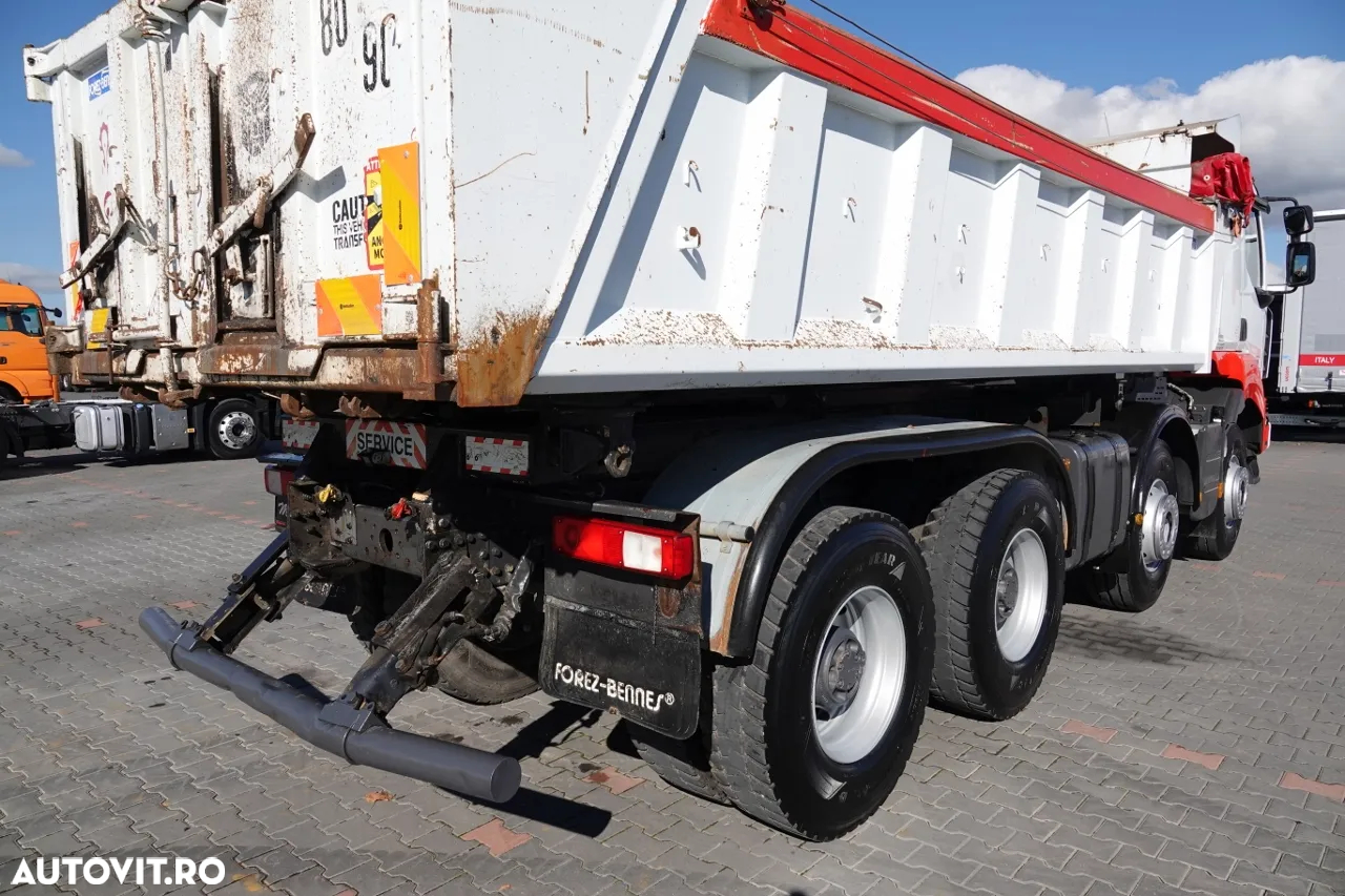 Renault KERAX 480 / 8x4 / TIPPER / HYDROBRA / HYDROKLAPA / BORDMATIC / AUTOMATIC - 18