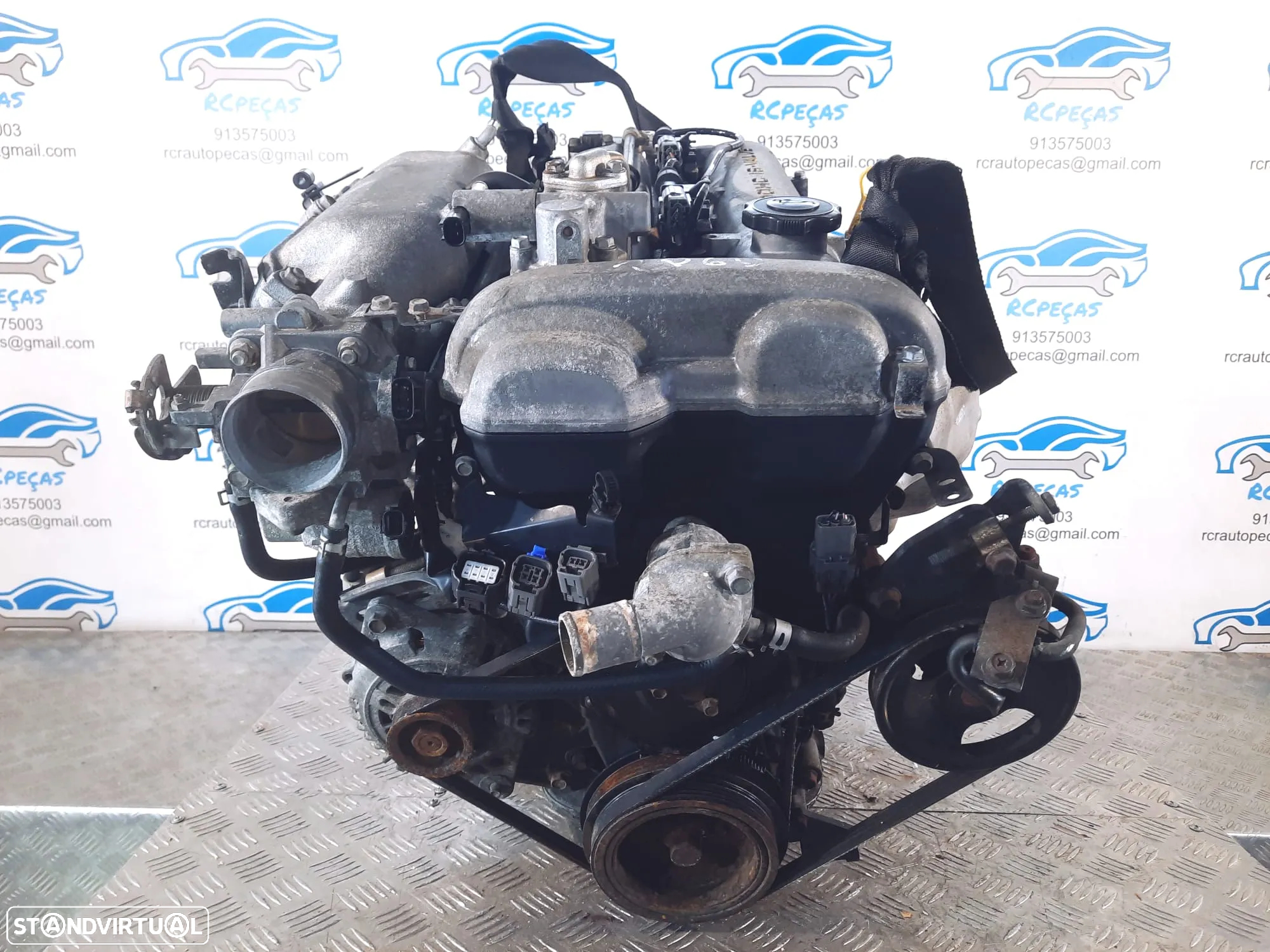 .MOTOR COMPLETO 1.8i 16V 146CV BP6D MAZDA MX5 MX-5 II 2 MK2.5 NB MOTOR ARRANQUE ALTERNADOR BIMASSA COMPRESSOR AR CONDICIONADO BOMBA DIRECAO TURBO INJETORES - 2