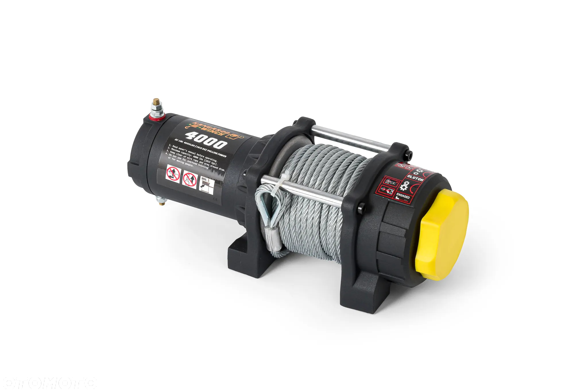 Wyciągarka elektryczna Kangaroowinch K4000 12V Ze Sterowaniem Bezprzewodowym - 7