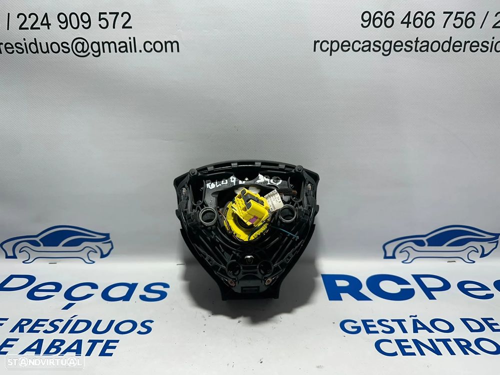 .Airbag Volante Condutor Guiador Original VW Volkswagen Polo 9N MK4 6Q0880201AA 2001 - 2009 - 4