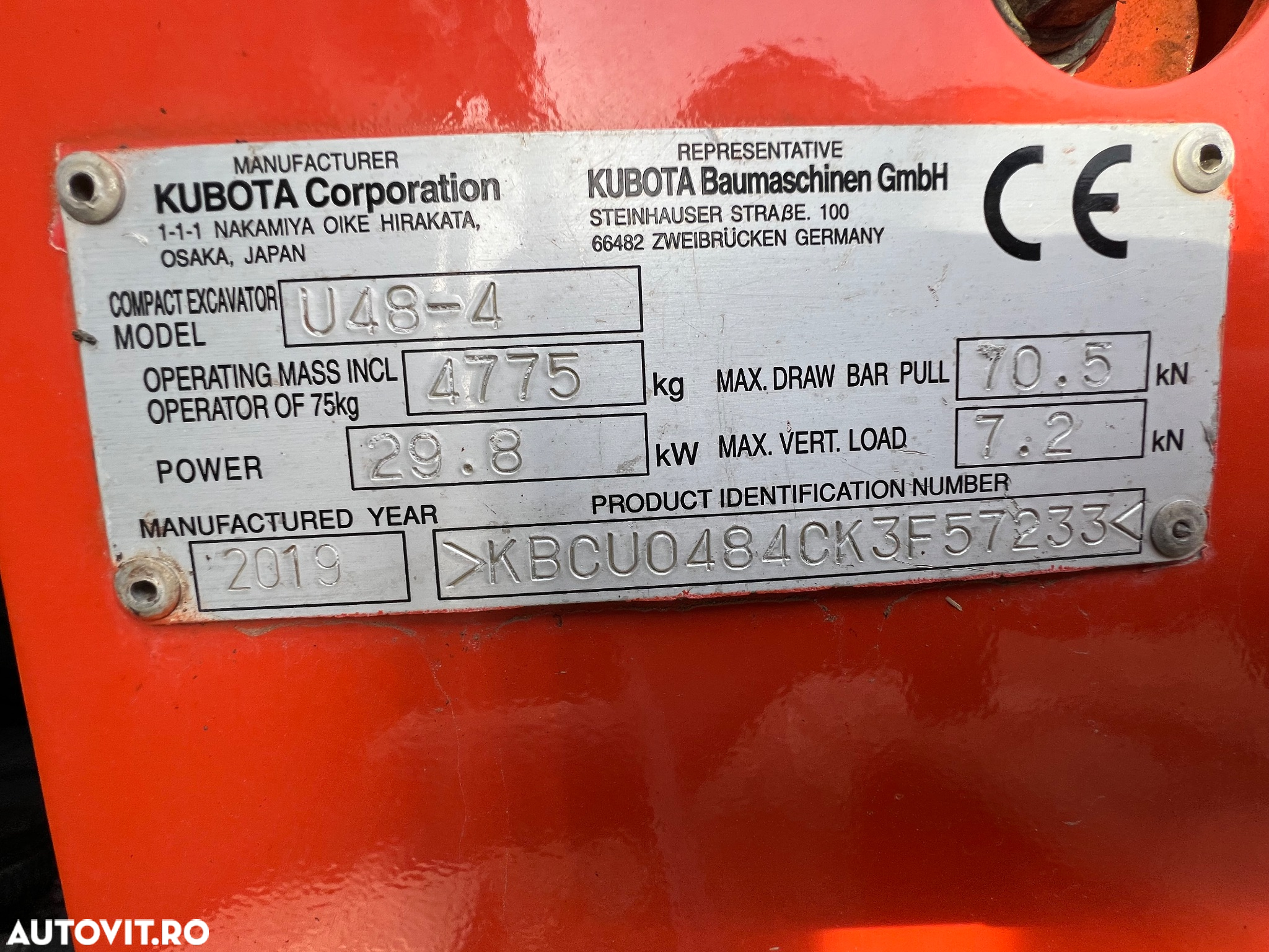 Kubota U48-4 - 14