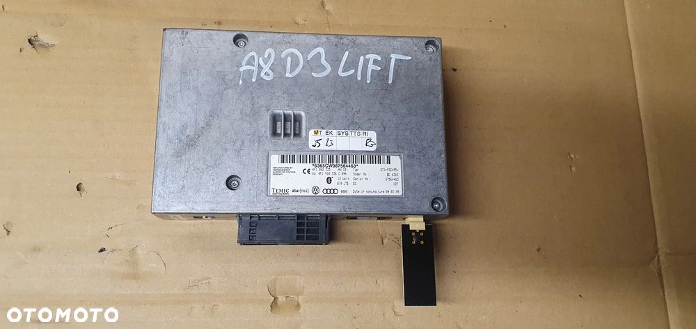 Moduł sterownik bluetooth telefonu Audi A8 D3 4F1862335 4F1810336C - 1