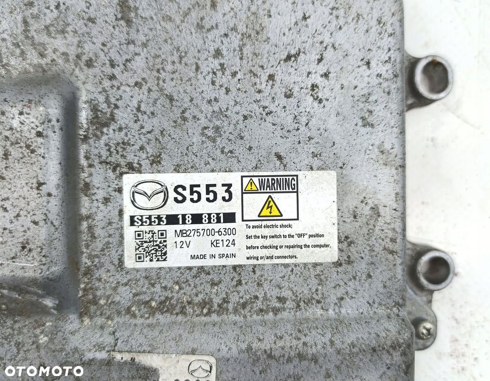 KOMPUTER SILNIKA STEROWNIK MAZDA CX-3 S55318881 - 3