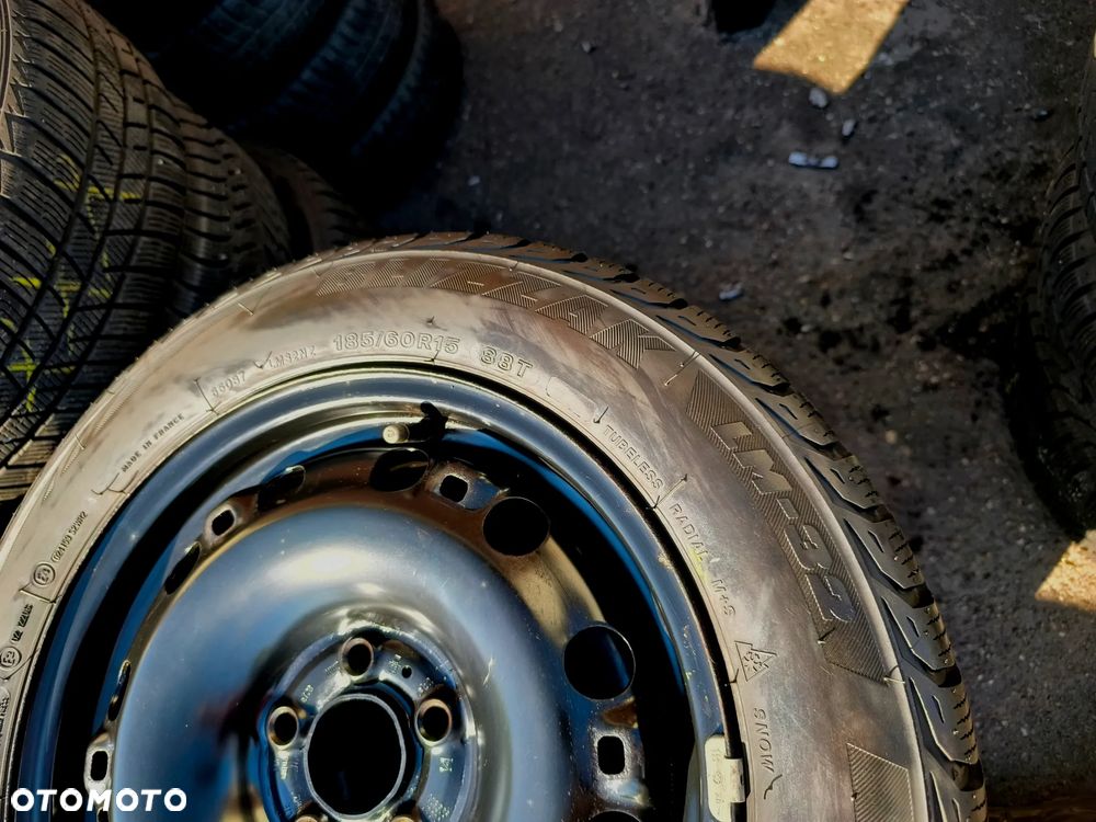 5x100 Felgi Stalowe Stal 15 Koła Zimowe Zima SKODA FABIA PRAKTIK ROOMSTER RAPID SEAT IBIZA CORDOBA TOLEDO IV 4 VW FOX POLO Legnica ALU-RAD 185/60 5,5mm - 5