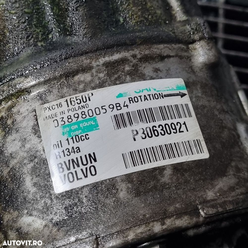 Compresor clima Volvo XC60 2.4 D 2008 - 2013 215CP D5244T11 (1482) Diesel 038980059B4 - 6