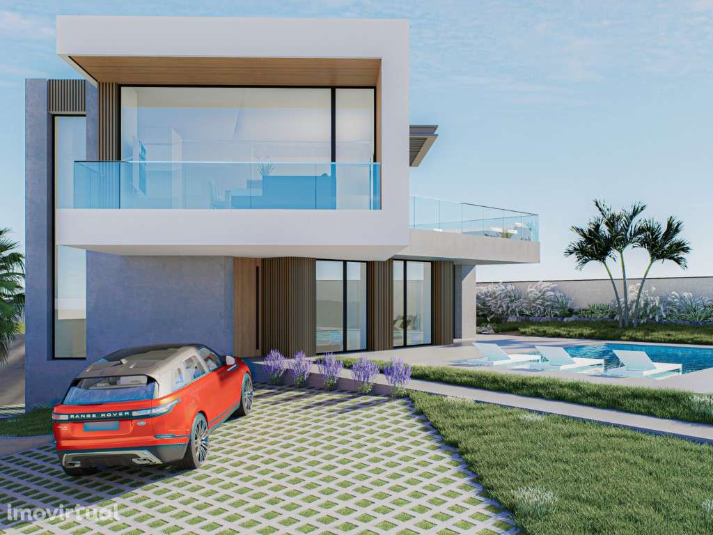 Moradia vista lagoa, praia e mar perto de vários campos de golfe - Grande imagem: 2/19