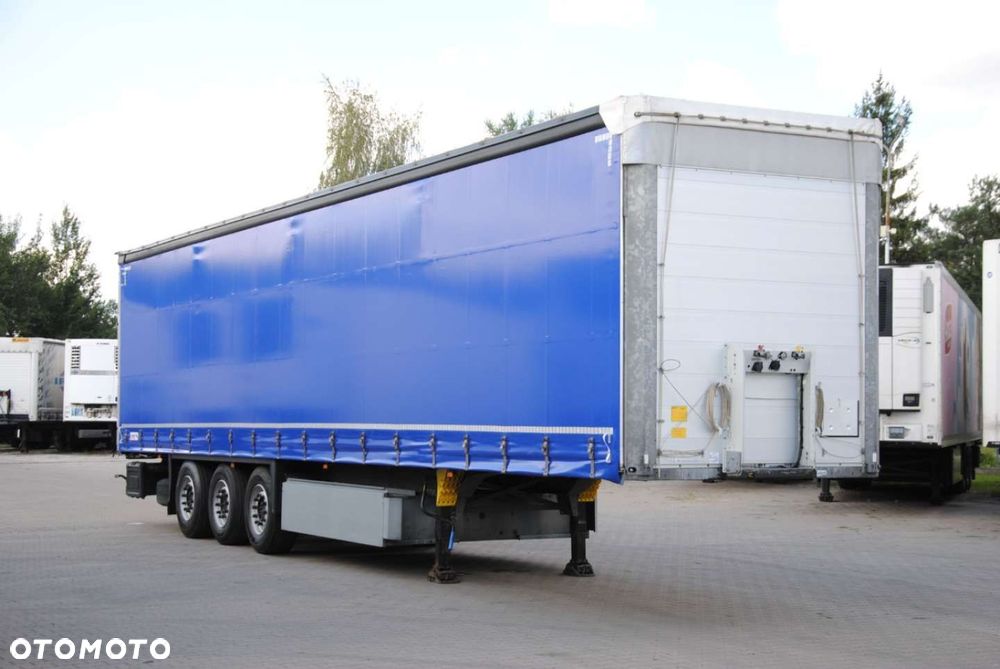 Schmitz Cargobull SCS kurtyna, podnoszona oś - 3