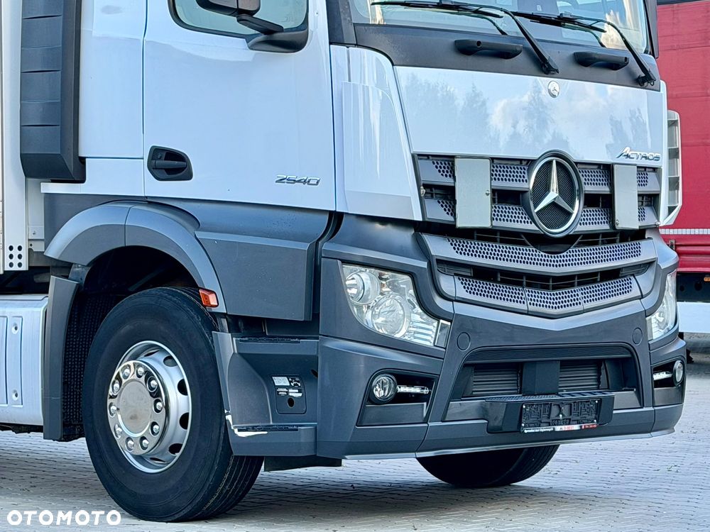 Mercedes-Benz ACTROS 2540 / FIRANKA / WINDA / 20 EUROPALET / OŚ PODNOSZONA / AUTOMAT / E6 / 2018 ROK / NISKI PRZEBIEG / SPROWADZONY - 15