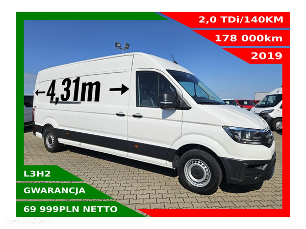 Volkswagen Crafter L3H2 *69999zł NETTO* 2,0TDi/140KM