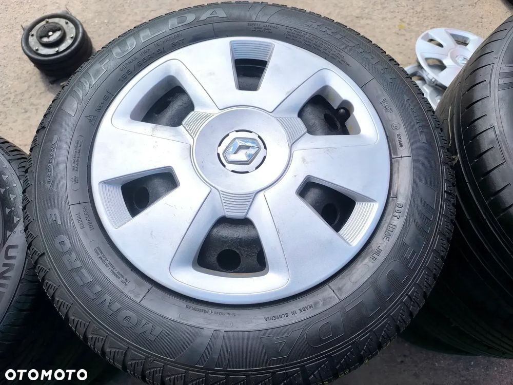 4x100 Felgi Stalowe Stal 15 Koła Zimowe Zima RENAULT MEGANE II 2 SCENIC I Grand LAGUNA I SAFRANE DACIA DOKKER STEPWAY 8mm Legnica ALU-RAD 195//65 21r. - 2