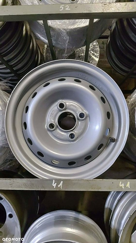 1X Felga do przyczepy 4x100 r13 4.5J et 30 Starco